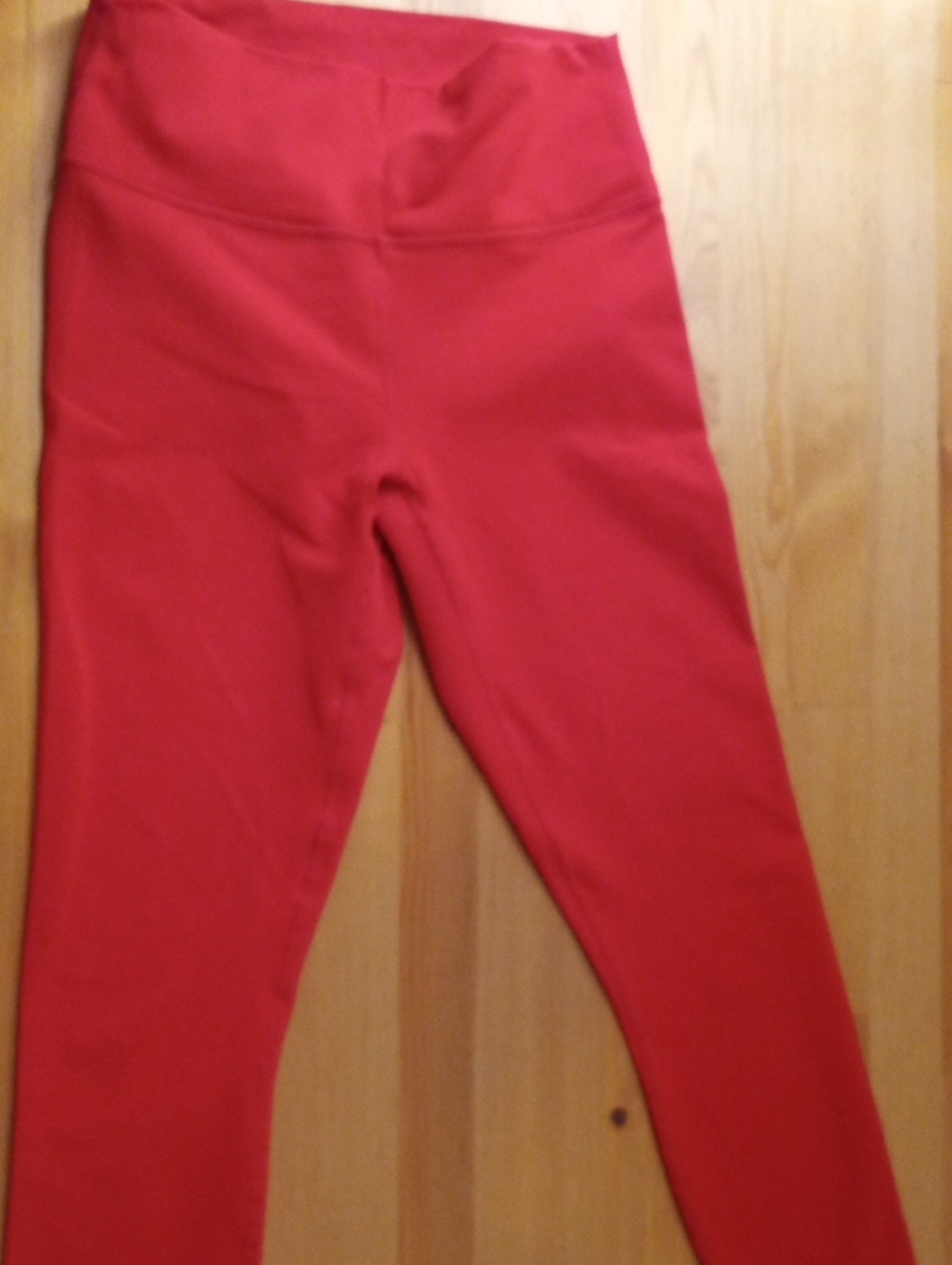 Baleaf High-Waist Red Active Leggings